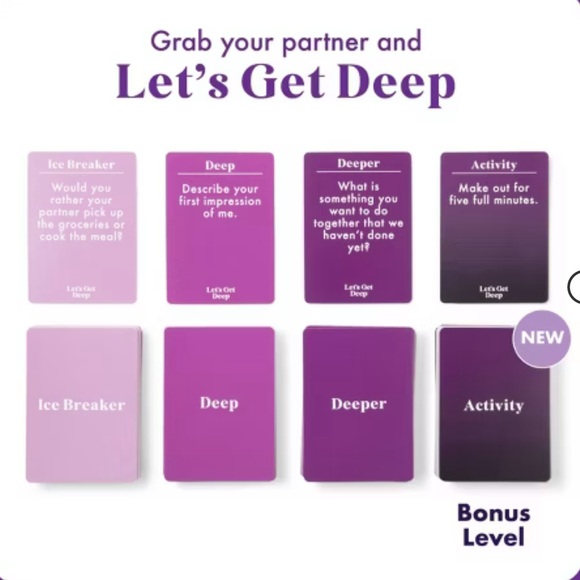 NWT ‼️ GIFT IDEA 🎁 Let's Get Deep Adult Party Game by What Do You Meme? - Picture 4 of 11
